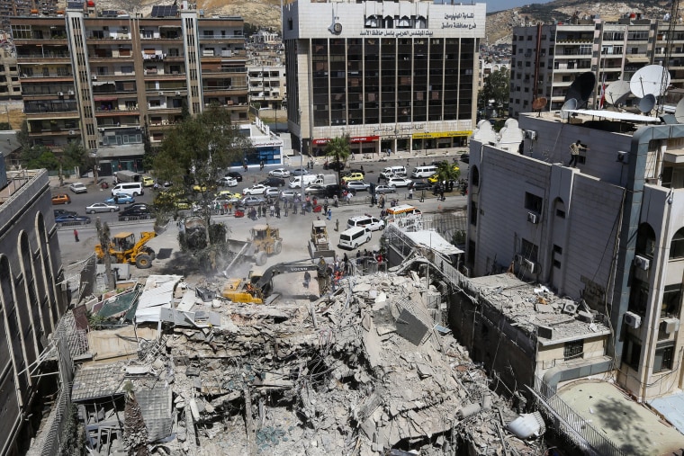 Iran warned arch foe Israel on April 2 that it will punish an air strike that killed seven Revolutionary Guards, two of them generals, at its consular annex in Damascus.